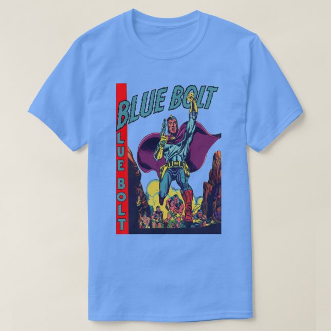 Retro Golden Age Sci-Fi Superhero T-Shirt (Design Front)