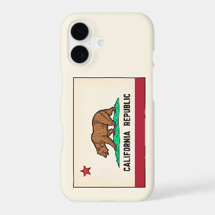 Retro Golden State Bear California Republic iPhone 17 Case