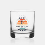 Retro Golf Best Son in Law By Par Custom Whiskey Glass<br><div class="desc">Elevate your golfing gifts to a whole new level of style and sophistication with our Custom Retro Golf themed Whiskey Glass featuring a retro design that proudly proclaims, "best son-in-law by par." This retro and custom golf whiskey glass is the perfect way to show your appreciation to the son-in-law who've...</div>