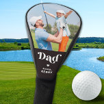 Retro Golfer DAD Personalized Photo  Golf Head Cover<br><div class="desc">DAD ... Two of your favorite things, golf and your kids ! Now you can take them with you as you play 18 holes . Customize these DAD golf head covers with your child's favorite photo and name. Great gift to all golf dads and golf lovers, from the kids !...</div>