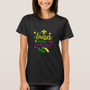 Retro Good Times Mardi Gras Parade Masquerade Part T-Shirt