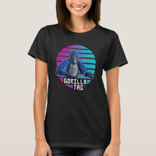 Retro gorilla tag shirt, gorilla tag merch monke b T-Shirt