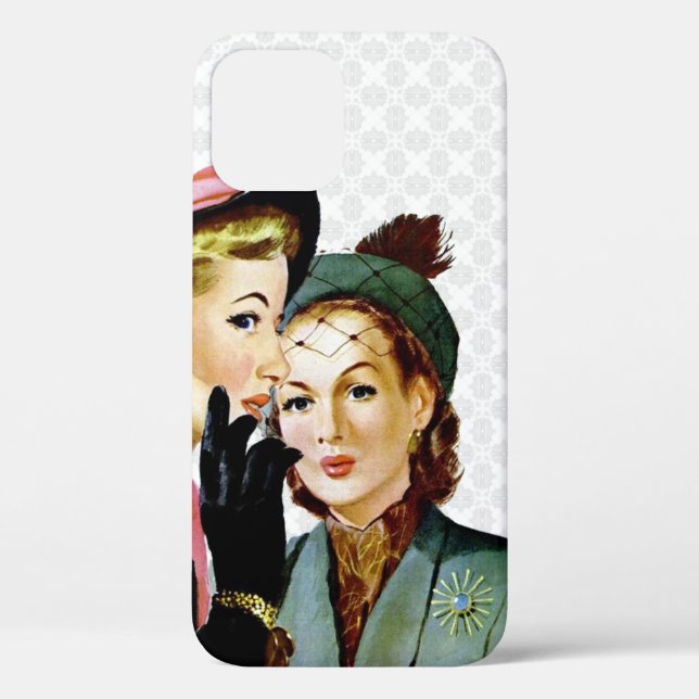 Retro Gossip Case-Mate iPhone Case (Back)