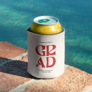 Retro Grad Can Cooler