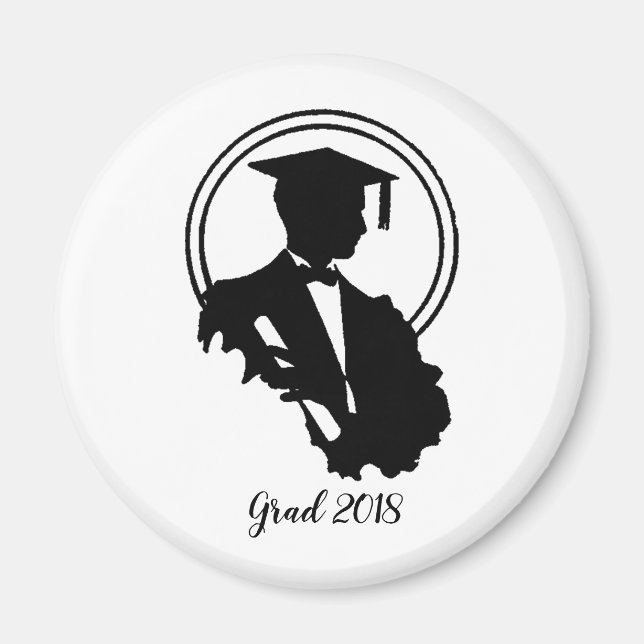 Retro Grad Magnet (Front)