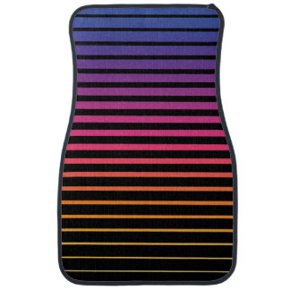 Retro Gradient Car Floor Mat