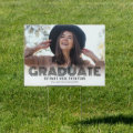 Retro Graduate Photo Graduation Sign | Zazzle