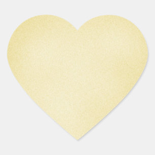Retro Grainy Beige Background Heart Sticker