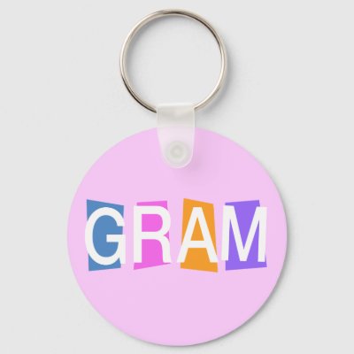 Retro Gram Keychain