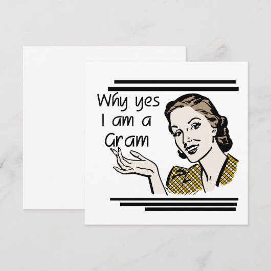 Retro Gram Tshirts and Gifts (Front/Back)