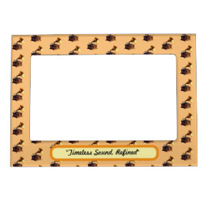 "Retro Gramophone Sound" Magnetic Frame
