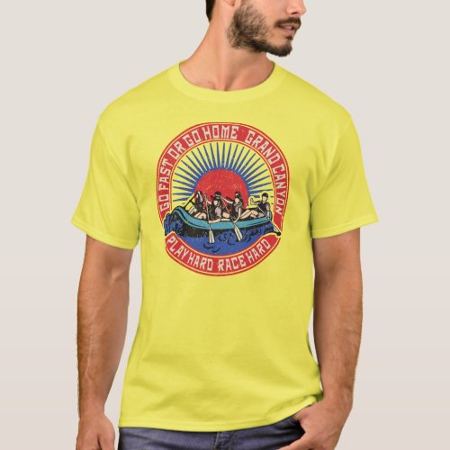 Retro Grand Canyon Rafting T_Shirt