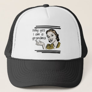 Retro Grandma T-shirts and Gifts Trucker Hat