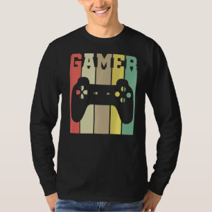 Retro Graphic Console Player Controller Video Game T-Shirt
