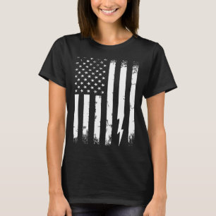 Retro Graphic Electrician Electrical Engineer Engi T-Shirt