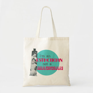 Retro Graphic Esthetician Tote Bag