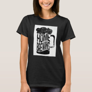 Retro Graphic Homebrewing Winemaking Brewery Craft T-Shirt
