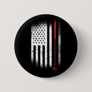 Retro Graphic Pool Billard Snooker Billard Cue 8-l Button