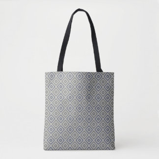 Retro Gray Pattern Tote Bag 