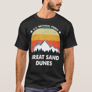 Retro Great Sand Dunes National Park T-Shirt