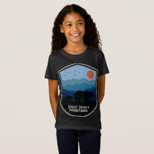Retro Great Smoky Mountains National Park Bears T-Shirt