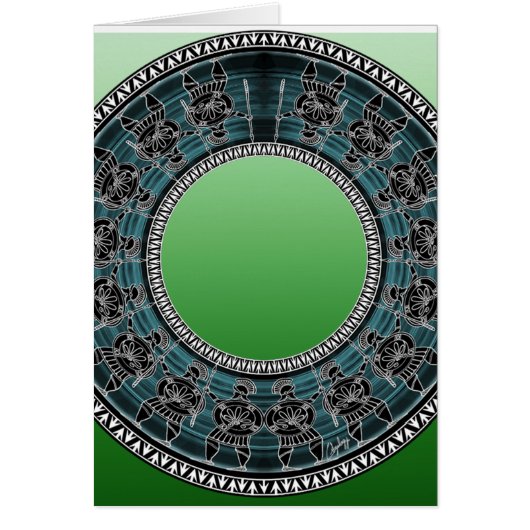 Retro Greek Disc Cards (Front)