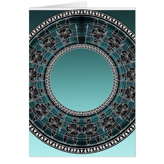 Retro Greek Disk Cards (Front)