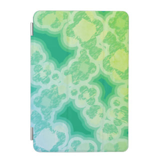 Retro Green Abstract iPad Mini Cover