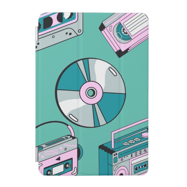 Retro Green iPad Case (Front)