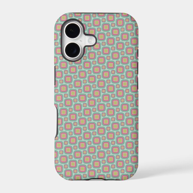 Retro Green Iphone Case (Back)