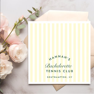 Retro Green Last Swing Before The Ring Tennis Bach Napkins