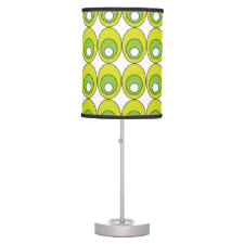 Retro Green Oval Olives Lamp