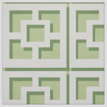 Retro Green Trellis Fabric