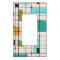 Retro Grid & Starbursts Light Switch Cover