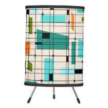 Retro Grid & Starbursts Tripod Lamp Retro Grid & Starbursts Tripod Lamp