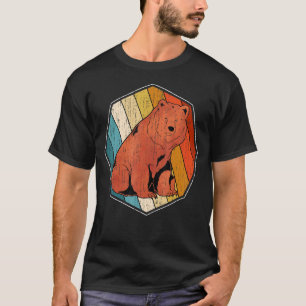Retro Grizzly Bear Wildlife Forest Animal Bear T-Shirt