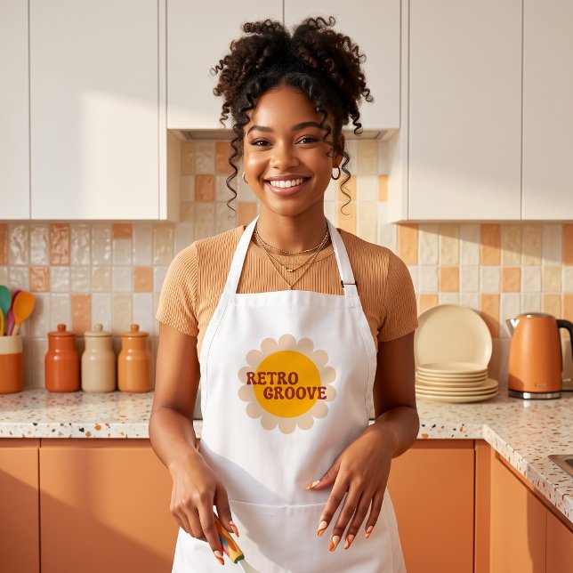 Retro Groove Long Apron (Creator Uploaded)