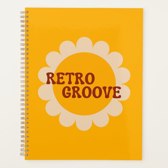 Retro Groove Planner (Front)