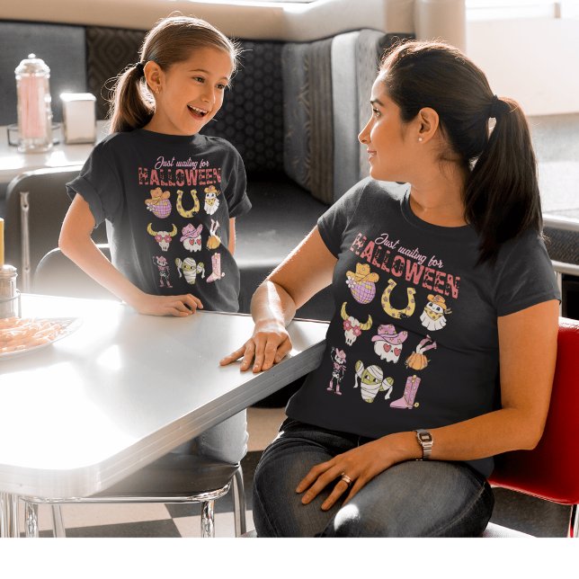 Retro Groovy Aesthetic Illustrative Western T-Shirt (Creator Uploaded)