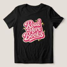 Retro Groovy Book Lover Shirt, Read More Books