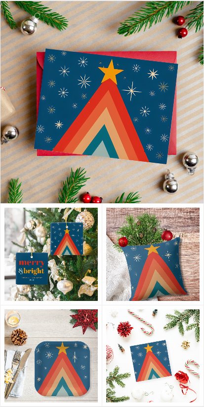 Retro Groovy Christmas