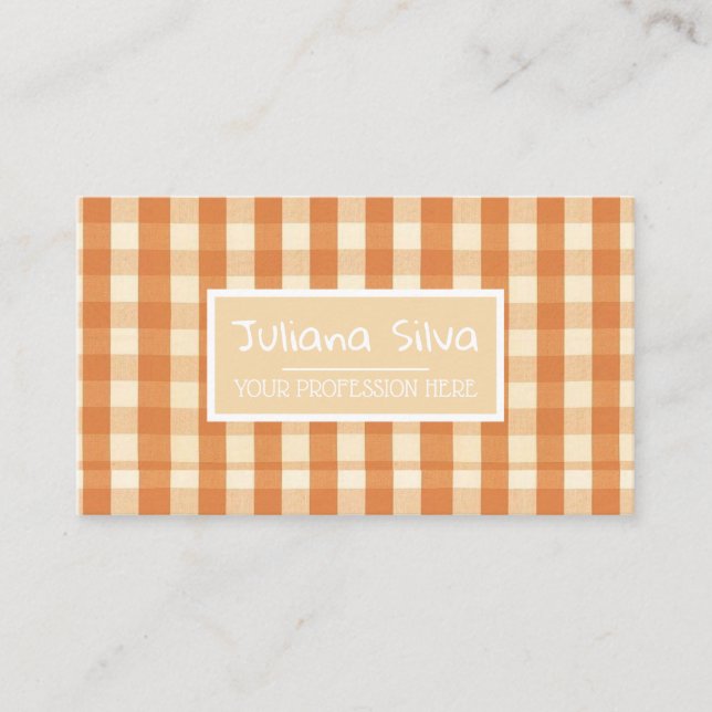 Retro Groovy Colorful Wavy Boho Business Card (Front)