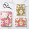 Retro Groovy Daisy Pattern Orange Pink Green