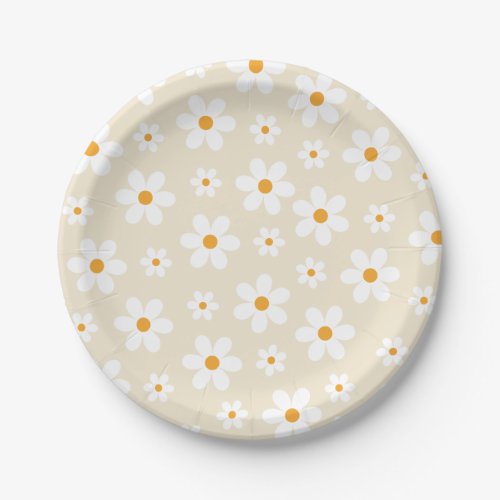 Retro Groovy Daisy Tan Birthday