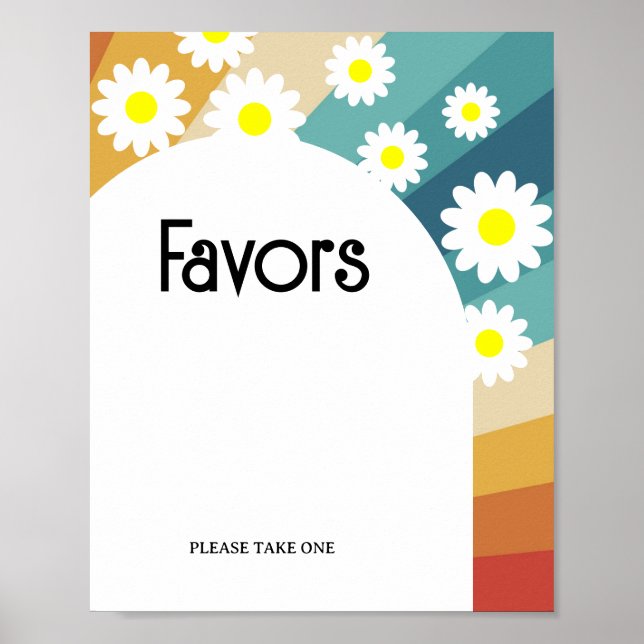 Retro Groovy - Favors Poster (Front)