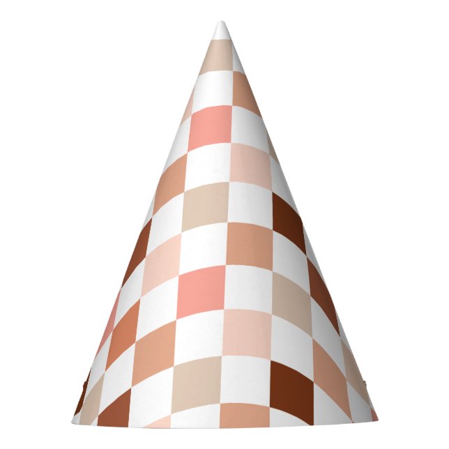 Retro Groovy Girls Birthday Celebration Party Hat (Front)