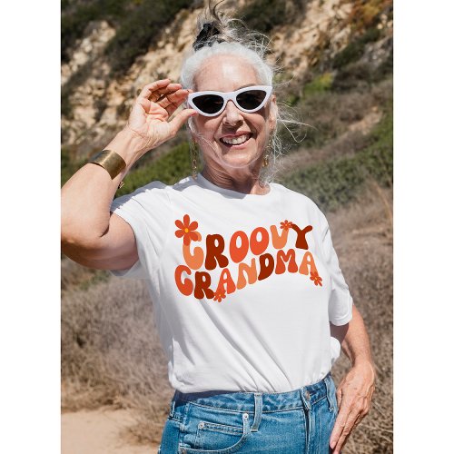 Retro Groovy Grandma ShirtGroovy Grandmother T_Shirt