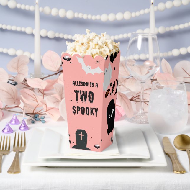 Retro Groovy Halloween spooky one first birthday  Favor Boxes (Wedding)