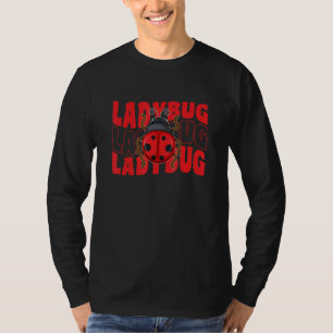 Retro Groovy LadyBug Insects T-Shirt