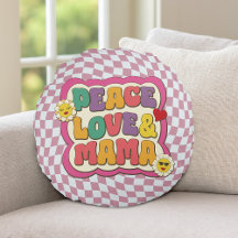 Retro Groovy Mama Quote Typography Mother's Day